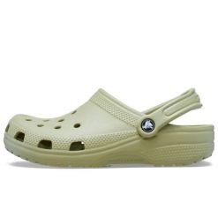 Klapki Crocs Classic Sabot U Dorośli. Brązowe klapki Crocs, z materiału. Za 320.99 zł.
