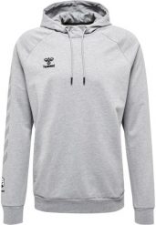 Bawełniana bluza z kapturem Hummel Move Grid. Szare bluzy z kapturem Hummel, xl, bez wzorów, z bawełny, z kapturem. Za 176.00 zł.