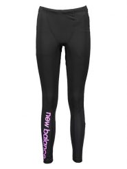 New Balance Legginsy funkcyjne w kolorze czarnym rozmiar: S. Czarne legginsy długie sportowe New Balance, s, bez wzorów, z materiału, outdoorowe. Za 101.70 zł.