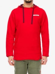 Bluza La Sportiva Telendos Hoody. Czerwone bluzy z kapturem La Sportiva, l, bez wzorów, z bawełny, z kapturem. Za 296.99 zł.