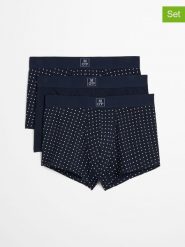 Marc O´Polo Bodywear Bokserki (3 pary) w kolorze granatowym rozmiar: S. Niebieskie bokserki s, bez wzorów. Za 89.95 zł.