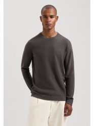DSTREZZED Sweter w kolorze antracytowym rozmiar: L. Czarne swetry nierozpinane Dstrezzed, l, bez wzorów, bez kołnierzyka, bez ramiączek. Za 228.38 zł.