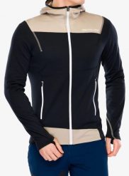 Bluza z kapturem męska Ortovox Fleece Light Hoody. Czarne bluzy z kapturem ORTOVOX, m, bez wzorów, z elastanu, z kapturem. Za 687.49 zł.