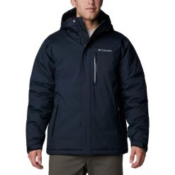 Kurtka puchowa męska Columbia Oak Harbor II Insulated. Czarne kurtki Columbia, l, bez wzorów, z puchu, bez kaptura. Za 699.99 zł.