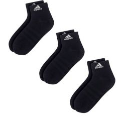 Skarpety męskie adidas. Czarne skarpety Adidas, bez wzorów. Za 59.99 zł.