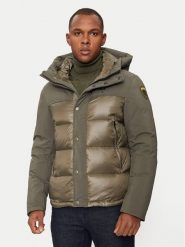 Blauer Kurtka puchowa 24WBLUC03096 Zielony Regular Fit. Zielone kurtki Blauer, m, bez wzorów, z puchu, bez kaptura. Za 1,349.00 zł.