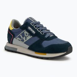 Buty męskie Napapijri Virtus. Szare buty trekkingowe Napapijri, bez wzorów, bez zapięcia, trekkingowe. Za 419.99 zł.