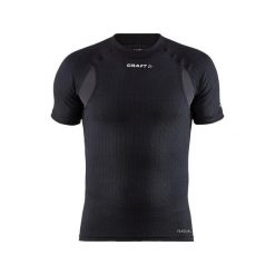 Koszulka kompresyjna Craft Active Extreme. Czarne bielizna termoaktywna Craft, na zimę, m, bez wzorów, na fitness i siłownię. Za 302.50 zł.