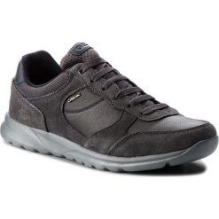 Sneakersy GEOX - U Damian A U740HA 022ME C9004 Anthracite. Szare buty sportowe casual marki Geox, z materiału. W wyprzedaży za 239.00 zł.