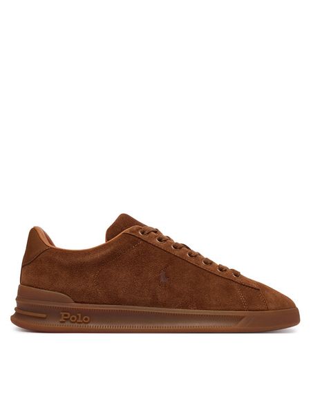 Polo Ralph Lauren Sneakersy Heritage Court III 809P15744003 Brązowy jasny. Brązowe buty sportowe casual Polo Ralph Lauren, bez wzorów, ze skóry, bez zapięcia. Za 599.99 zł.