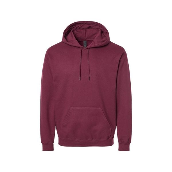 Bluza Z Kapturem Dla Dorosłych Unisex Softstyle Fleece Midweight. Brązowe bluzy GILDAN, l, bez wzorów, z kapturem. Za 112.99 zł.