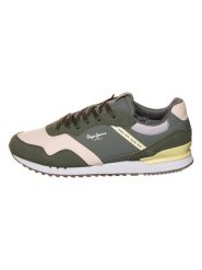 Pepe Jeans FOOTWEAR Sneakersy "Contrast" w kolorze khaki rozmiar: 44. Brązowe buty sportowe casual Pepe Jeans FOOTWEAR, bez wzorów, z jeansu, bez zapięcia. Za 217.99 zł.