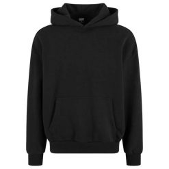 Męska Bluza Basic Oversized Hoodie. Czarne bluzy Urban Classics, m, bez wzorów, bez kaptura. Za 137.99 zł.