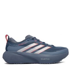 Buty do biegania adidas. Niebieskie buty do biegania Adidas, bez wzorów, bez zapięcia, do biegania. Za 699.99 zł.