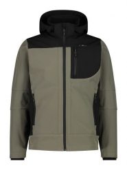 CMP Kurtka softshellowa w kolorze beżowo-czarnym rozmiar: 52. Brązowe kurtki outdoor i hardshell CMP, s, bez wzorów, z polaru, bez kaptura. Za 197.45 zł.