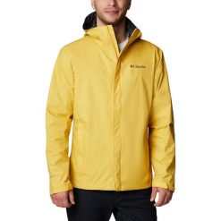Płaszcz przeciwdeszczowy męski Columbia Water II. Niebieskie kurtki przeciwdeszczowe Columbia, m, bez wzorów, z nylonu, bez kaptura. Za 399.00 zł.