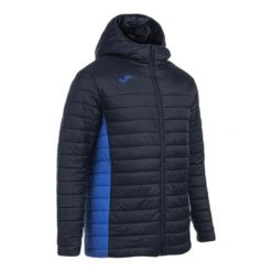 Kurtka z kapturem Joma Urban V. Niebieskie kurtki Joma, na zimę, m, bez wzorów, z materiału, z kapturem. Za 479.50 zł.