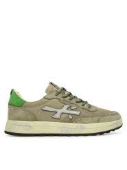 Premiata Sneakersy Nous Var 8062 Khaki. Brązowe buty sportowe casual Premiata, bez wzorów, ze skóry, bez zapięcia. Za 1,159.00 zł.
