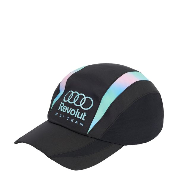 CZAPKA Z DASZKIEM AUDI REVOLUT F1 TEAM TEAMGEIST. Czarne czapki z daszkiem Adidas, bez wzorów, z materiału. Za 199.00 zł.