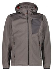 CMP Kurtka softshellowa w kolorze szarym rozmiar: 46. Szare kurtki outdoor i hardshell CMP, s, bez wzorów, z polaru, bez kaptura. Za 172.92 zł.