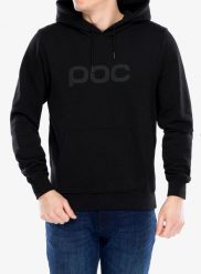 Bluza z kapturem POC Hood. Czarne bluzy z kapturem POC, s, z aplikacjami, z bawełny, z kapturem. Za 439.30 zł.