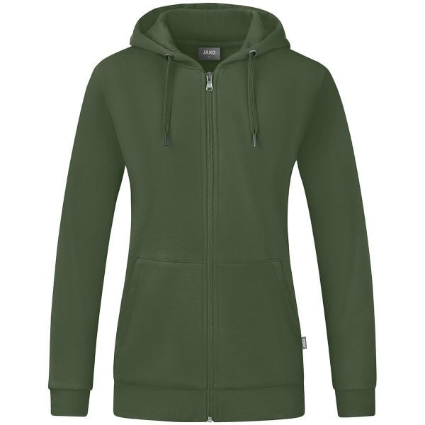 Kurtka Jako Organic. Zielone kurtki JAKO, m, bez wzorów, z bawełny, z kapturem. Za 329.50 zł.