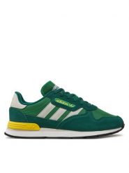 Adidas Sneakersy Treziod 2.0 IH3807 Zielony. Zielone buty sportowe casual Adidas, bez wzorów, z materiału, bez zapięcia. Za 339.99 zł.