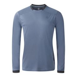 Dżersej z długim rękawem Dare 2B Trackstand Ace. Niebieskie bluzy Dare 2B, bez wzorów, z dżerseju, bez kaptura. Za 232.00 zł.