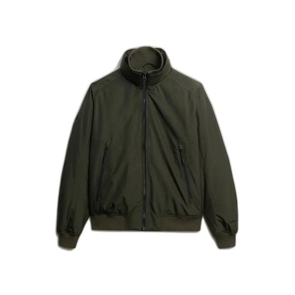 Kurtka Superdry Harrington City. Zielone kurtki Superdry, l, z aplikacjami, bez kaptura. Za 560.20 zł.