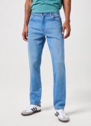 WRANGLER TEXAS SLIM MĘSKIE SPODNIE JEANSOWE JEANSY DŻINSY MURPHY BLUE 112351258 W12S017975. Niebieskie jeansy Wrangler, l. Za 229.99 zł.