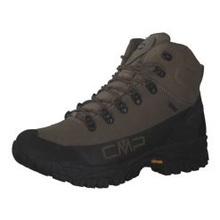 Buty trekkingowe męskie CMP Dhenieb. Czarne buty turystyczne CMP, bez wzorów, z materiału, za kostkę, bez zapięcia, trekkingowe. Za 489.99 zł.