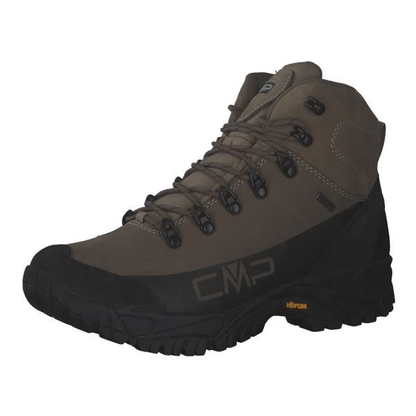 Buty trekkingowe męskie CMP Dhenieb. Czarne buty trekkingowe CMP, bez wzorów, z materiału, za kostkę, bez zapięcia. Za 489.99 zł.