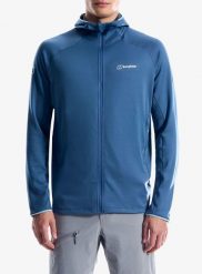 Bluza z kapturem męska Berghaus Staindrop Hike Jkt Am. Niebieskie bluzy z kapturem Berghaus, m, bez wzorów, z materiału, z kapturem. Za 335.49 zł.