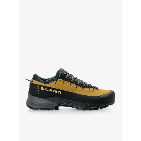 Buty podejściowe męskie La Sportiva TX4 Evo GTX. Żółte buty trekkingowe La Sportiva, bez wzorów, z materiału, bez zapięcia. Za 929.19 zł.