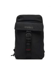 HUGO Saszetka 50547277 Czarny. Czarne torby na ramię Hugo, bez wzorów, z materiału, bez dodatków. Za 489.99 zł.