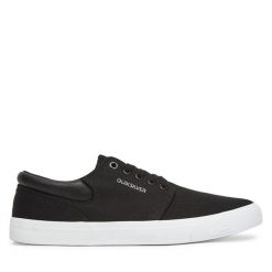 Tenisówki Quiksilver. Czarne trampki Quiksilver, m, bez wzorów, bez zapięcia. Za 129.99 zł.
