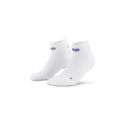 Męskie skarpety kompresyjne sportowe za kostkę low cut Core Run Ultralight CEP. Białe odzież kompresyjna CEP, m, bez wzorów, z elastanu, do biegania. Za 79.00 zł.