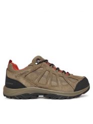 Columbia Trekkingi Redmond III Waterproof BM0169 Brązowy. Brązowe trekkingi Columbia, bez wzorów, z materiału, bez zapięcia. Za 309.99 zł.