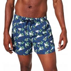 Spodenki szorty męskie krótkie plażowe Arena Fantasy Short. Niebieskie szorty Arena, m, bez wzorów, sportowe. Za 101.98 zł.