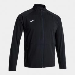 Kurtka z dresu Joma Doha II. Czarne kurtki Joma, m, bez wzorów, z dresówki, bez kaptura. Za 309.00 zł.