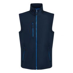 Bezrękawnik Softshell Męski Navigate 2warstwowy. Niebieskie kurtki softshell Regatta, m, bez wzorów, z softshellu, bez kaptura. Za 122.99 zł.