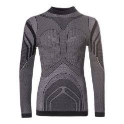 T-shirt z długim rękawem Endurance Adamo. Czarne bluzki z długim rękawem Endurance, bez wzorów, bez kołnierzyka, bez ramiączek. Za 151.50 zł.