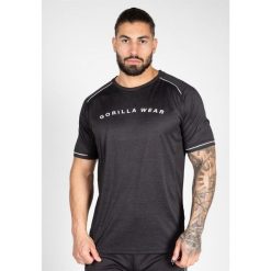 Fremont Koszulka - Czarny/Biały. Białe t-shirty sportowe GORILLA WEAR, bez wzorów, bez ramiączek, na fitness i siłownię. Za 159.00 zł.
