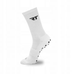 Skarpety antypoślizgowe do piłki nożnej REA TAPE Socks. Skarpety REA TAPE, bez wzorów, z bawełny. Za 34.99 zł.
