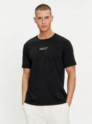 United Colors Of Benetton Koszulka piżamowa 30964M019 Czarny Regular Fit. Czarne piżamy United Colors Of Benetton, m, bez wzorów, z bawełny, bez ramiączek. Za 79.99 zł.