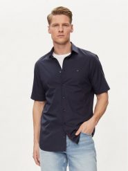 Tommy Hilfiger Koszula Core MW0MW34626 Granatowy Regular Fit. Niebieskie koszule Tommy Hilfiger, m, bez wzorów, z bawełny, bez kołnierzyka, bez ramiączek. Za 229.99 zł.