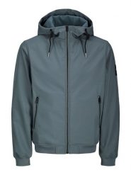 Jack & Jones Kurtka softshellowa w kolorze niebieskoszarym rozmiar: L. Niebieskie kurtki outdoor i hardshell Jack & Jones, l, bez wzorów, bez kaptura. Za 144.95 zł.