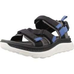 Sandały GEOX U SPHERICA ACTIF X S Szary. Czarne sandały Geox, z syntetyku, bez zapięcia. Za 331.99 zł.