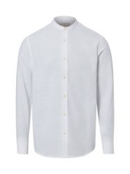 Only&Sons koszula codzienna z lnu Mężczyźni Slim Fit len biały, M. Białe koszule Only&Sons, na lato, m, bez wzorów, z bawełny, bez kołnierzyka, bez ramiączek. Za 199.95 zł.