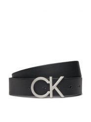 Calvin Klein Pasek Męski Ck Buckle Belt 35Mm K50K506849 Czarny. Czarne paski CALVIN KLEIN, bez wzorów, ze skóry. Za 139.99 zł.